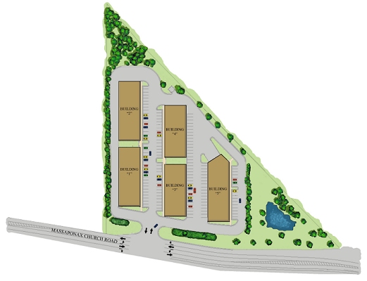 Massaponax Business Center Siteplan